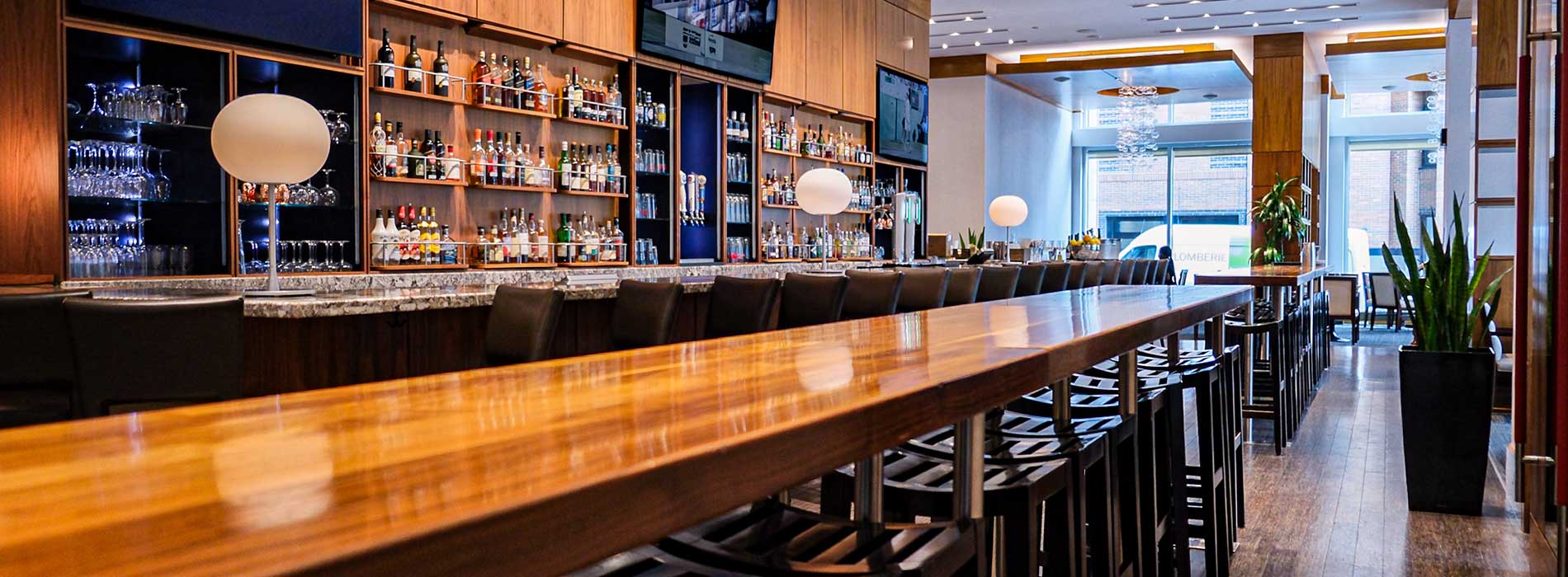 Gazette Bistro interior view